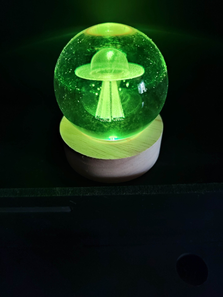 Hologrammkugel - Ufo